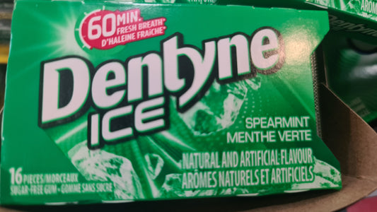Dentyne ice spearmint (16/box)