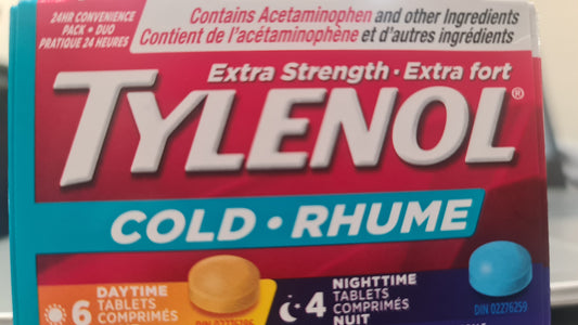 Tylenol xtra cold 10 tablets