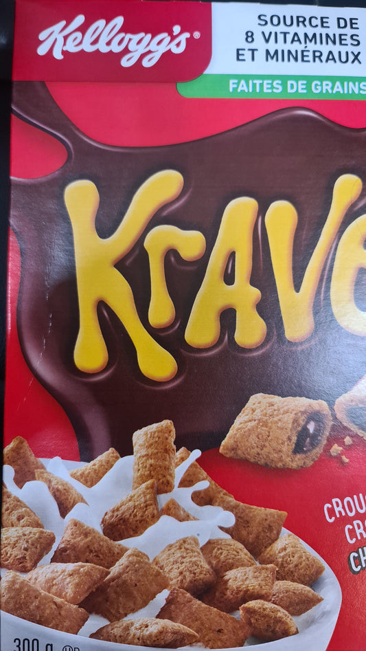 Kellogg KRAVE Chocolate 300g