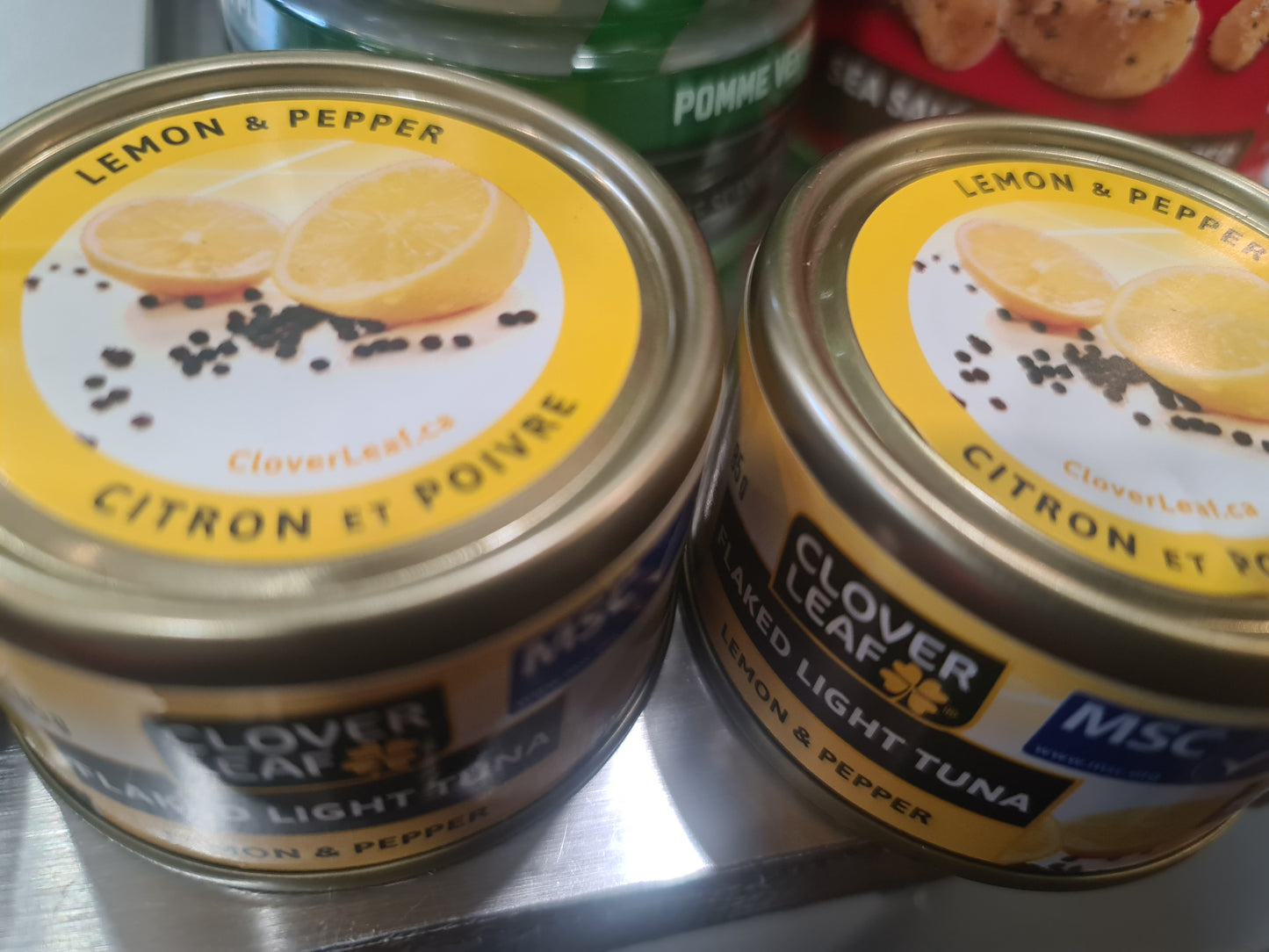 Clover leaf tuna salad lem pep 85g