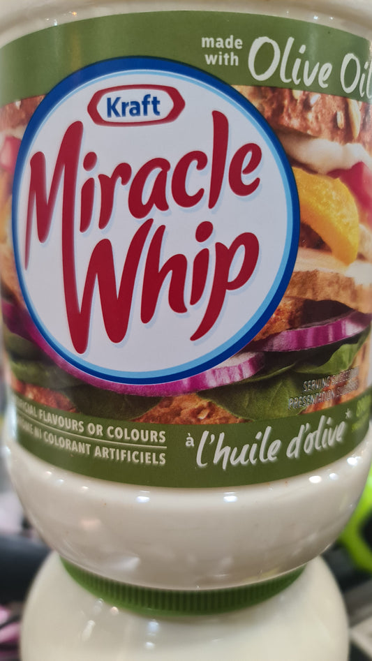 Miracle whip olive 890ml