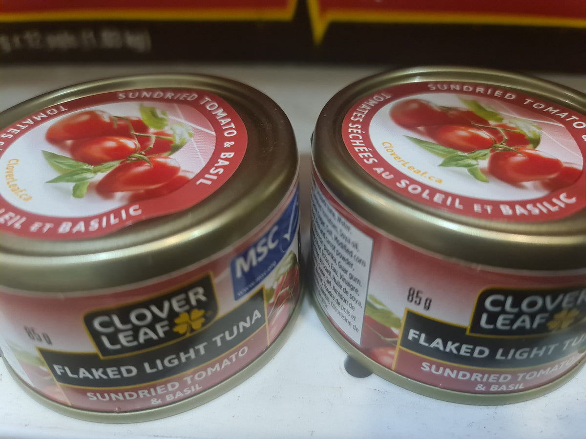 Clover leaf tuna salad tomato 85g