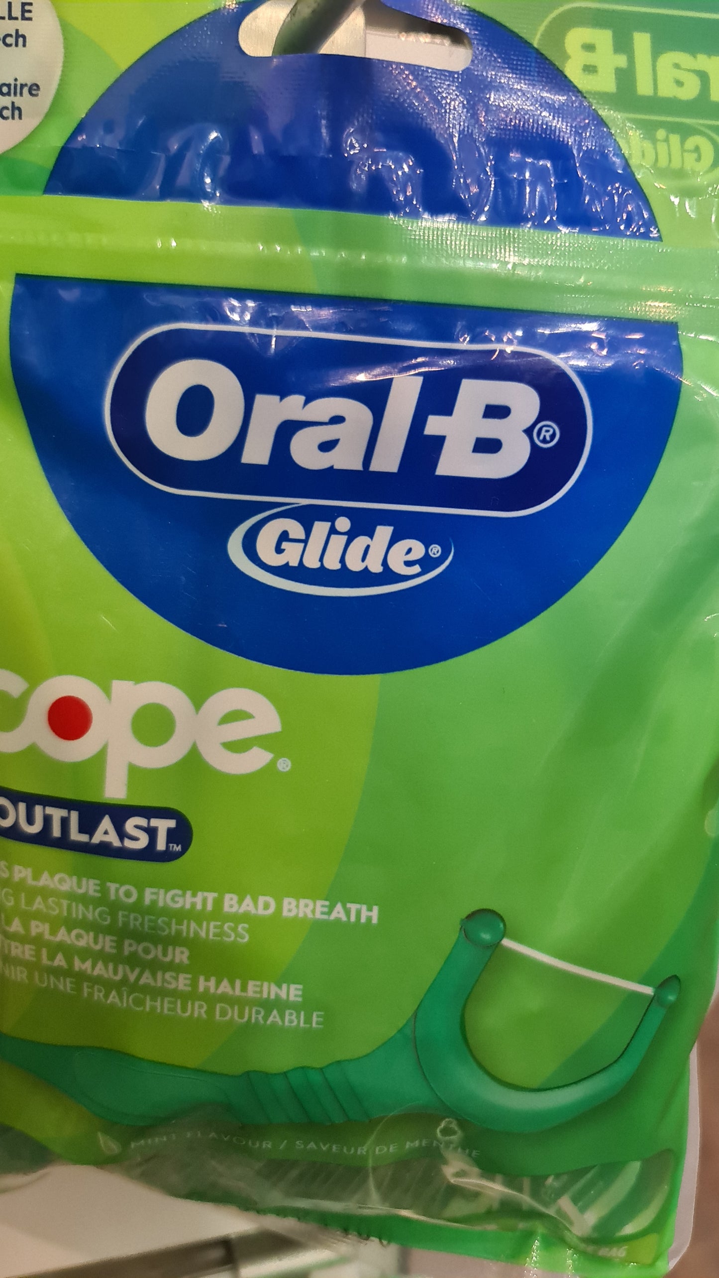 oral B mint Flosser Pick 75ct