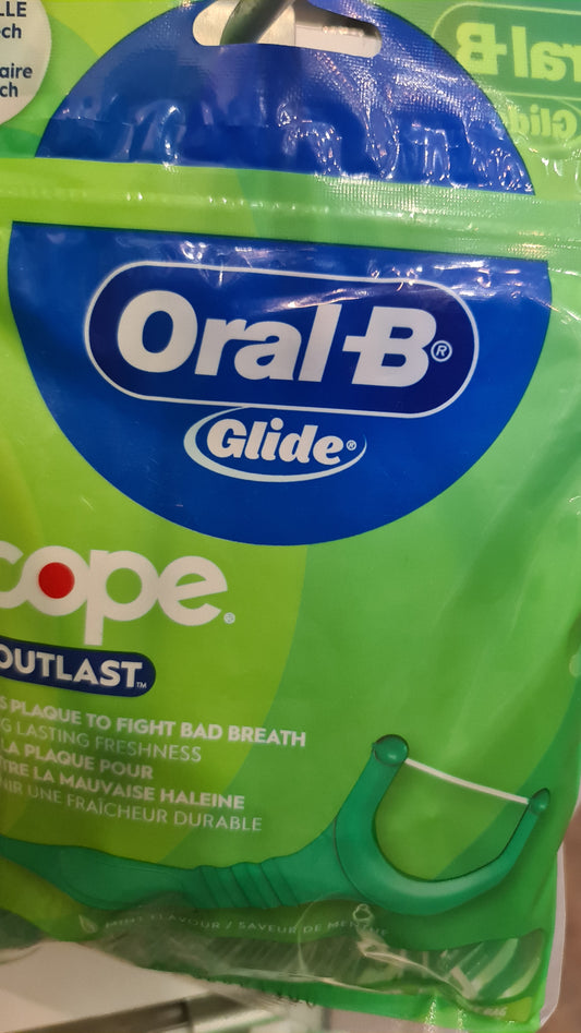 oral B mint Flosser Pick 75ct