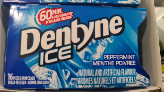 Dentyne ice peppermint (16/box)
