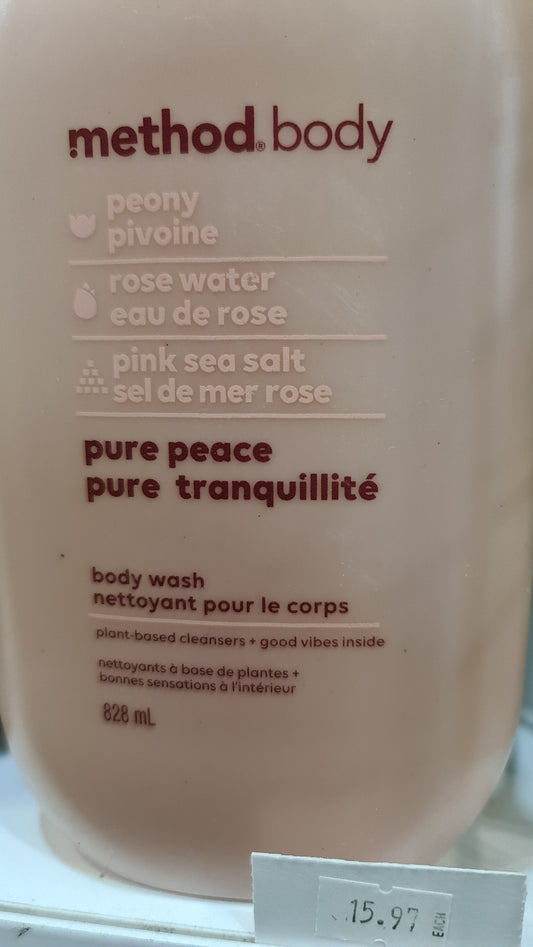 method body wash 828ml