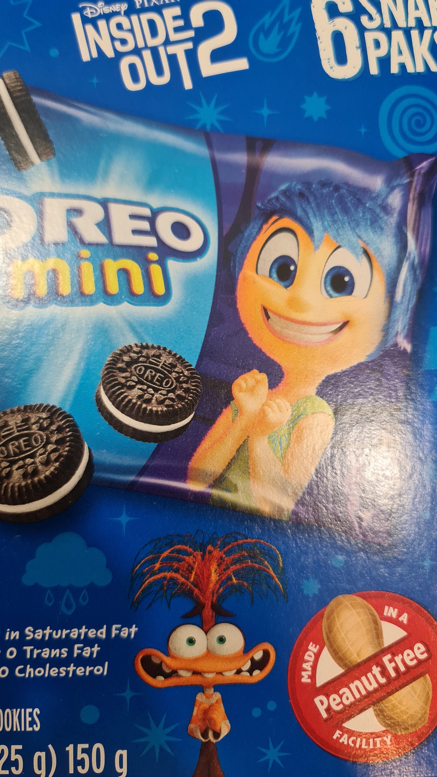 Oreo mini 6 packs/bag 150g