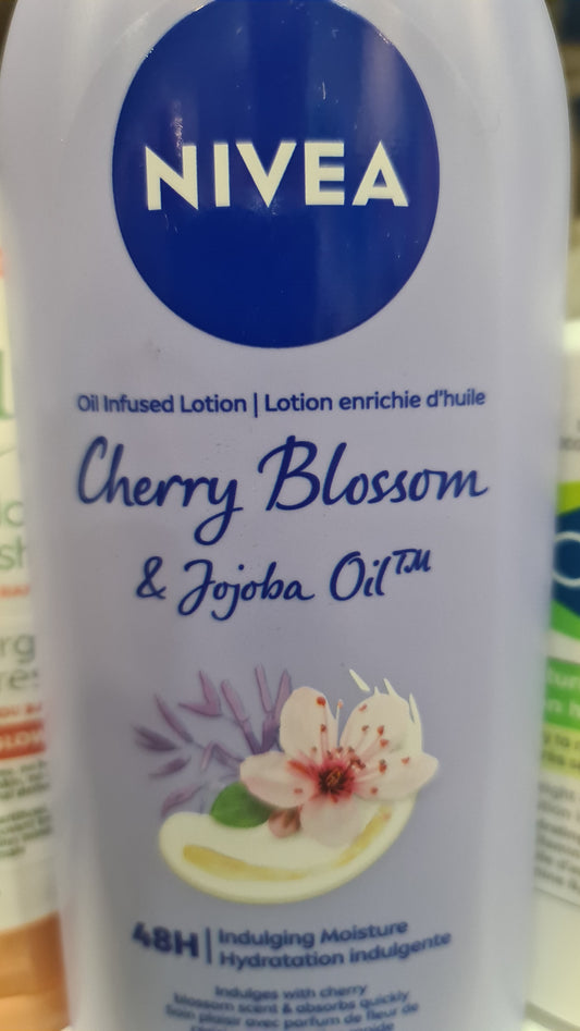 Nivea lotion cherry blossom & jojoba 500ml