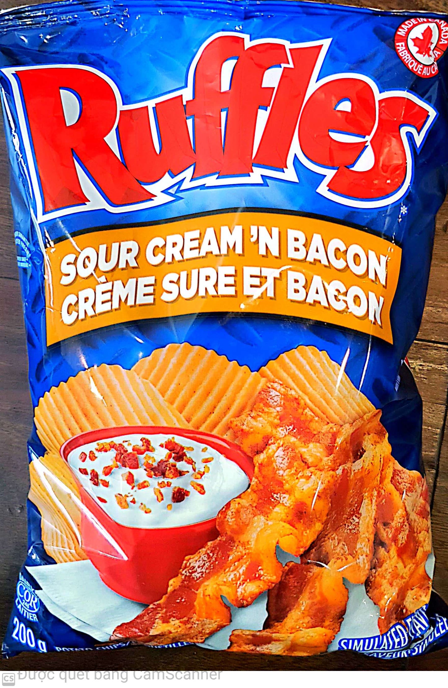 Ruffles SC bacon 200g