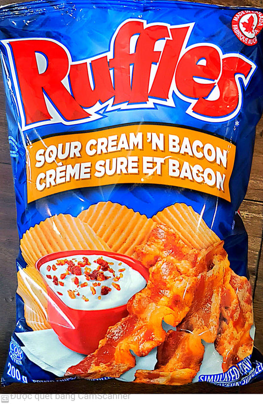 Ruffles SC bacon 200g