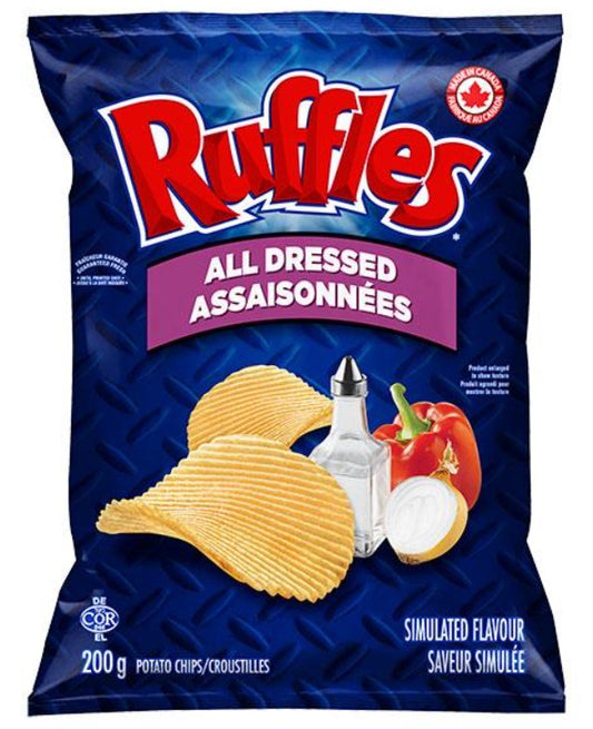 Ruffles all dressed 200g