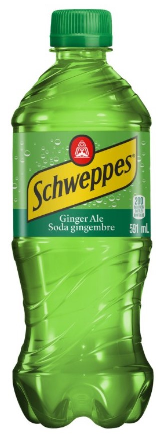 Schweppes bottle 591ml