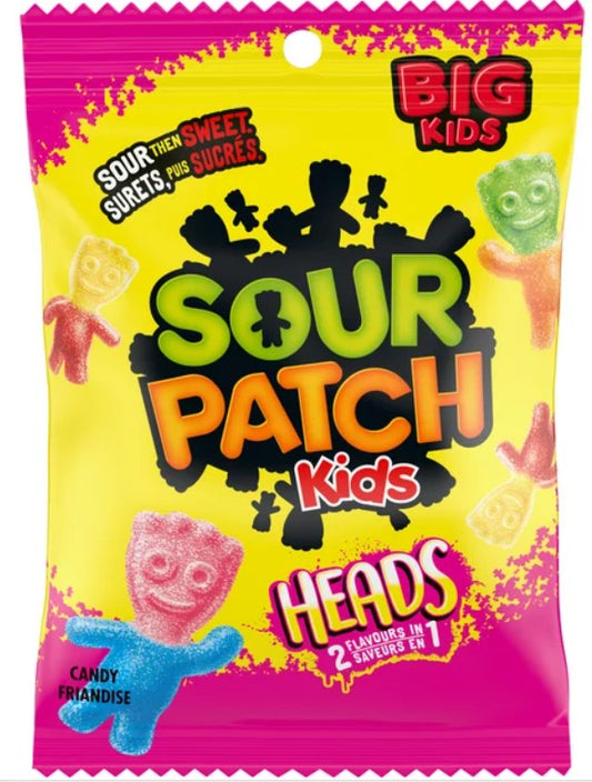 Sour patch kids HEADS 154g