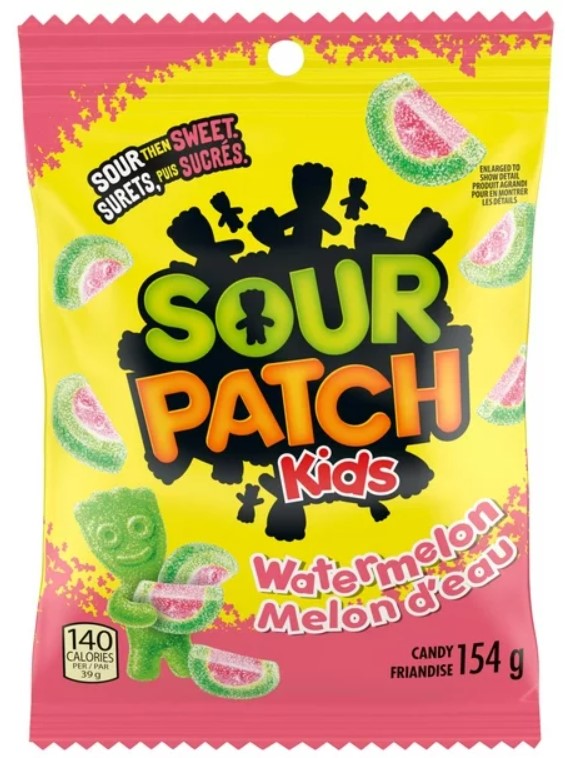 Sour patch kids Watermelon 154g