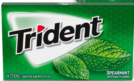 Trident spearmint (14/box)