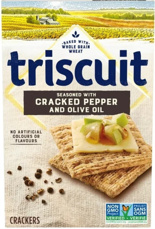 triscuit cracker pepper n olive 200g