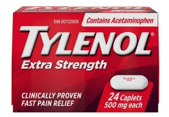 Tylenol extra strength 24/pack