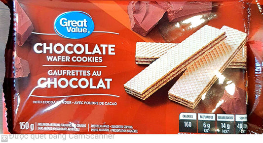 Wafer chocolate 150g