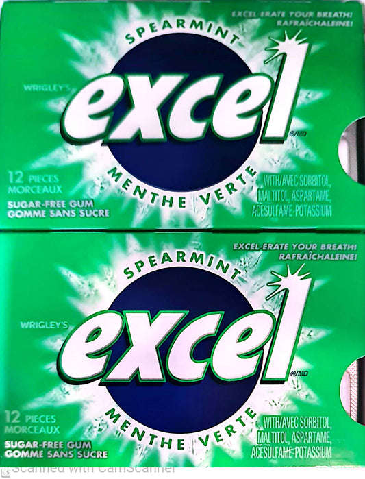 Excel Spearmint (12/box)