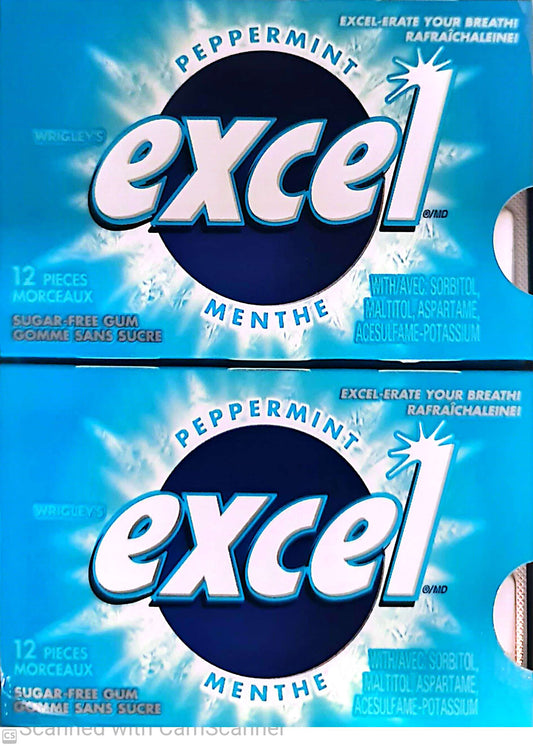 Excel Peppermint (12/box)