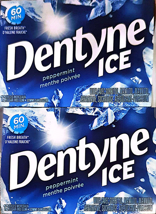 Dentyne Ice Peppermint (12/box)