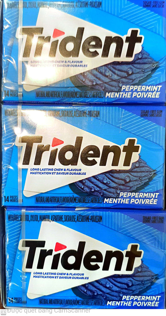 Trident Peppermint (12/box)