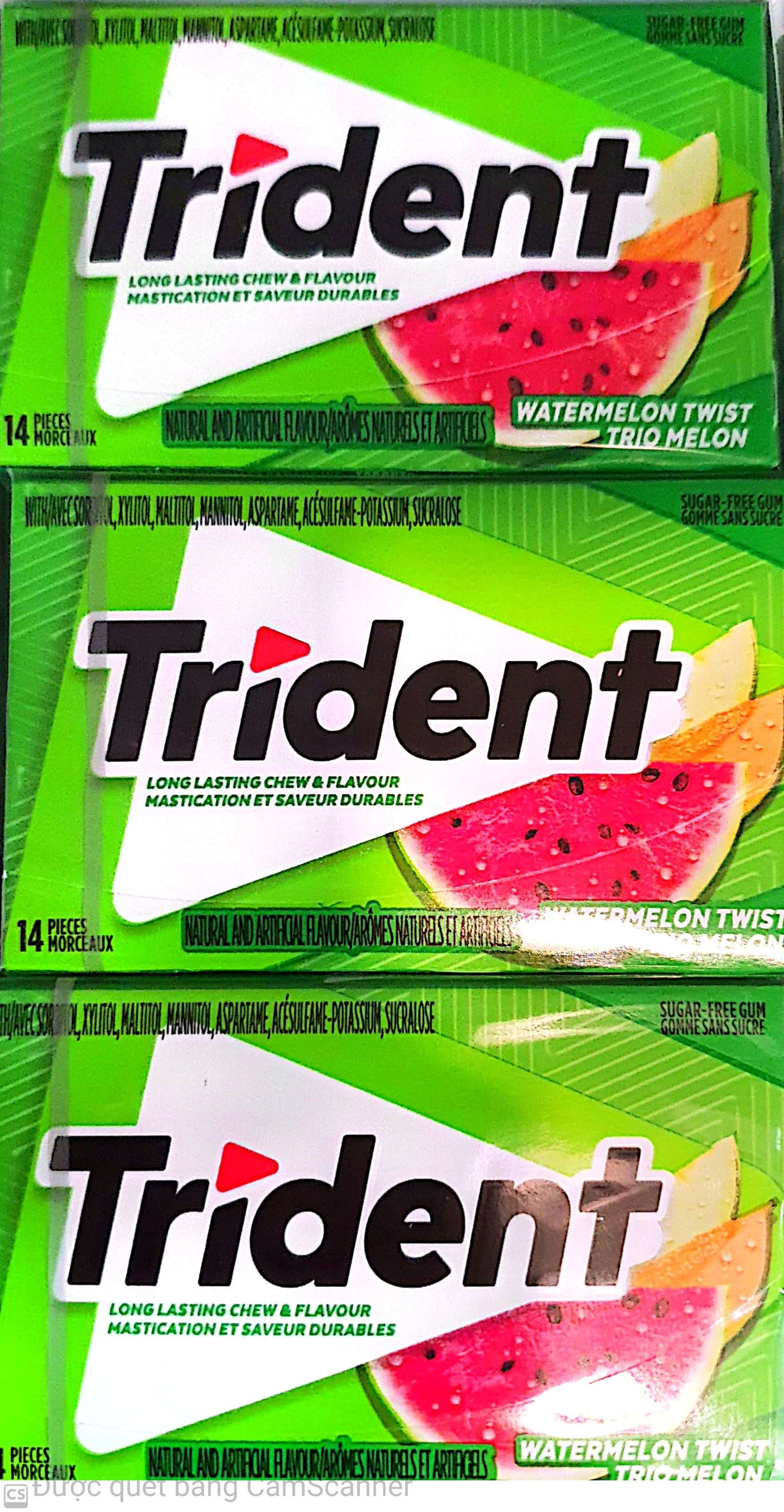 Trident watermelon twist (12/box)