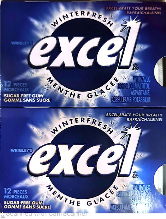 Excel winter fresh (12/box)
