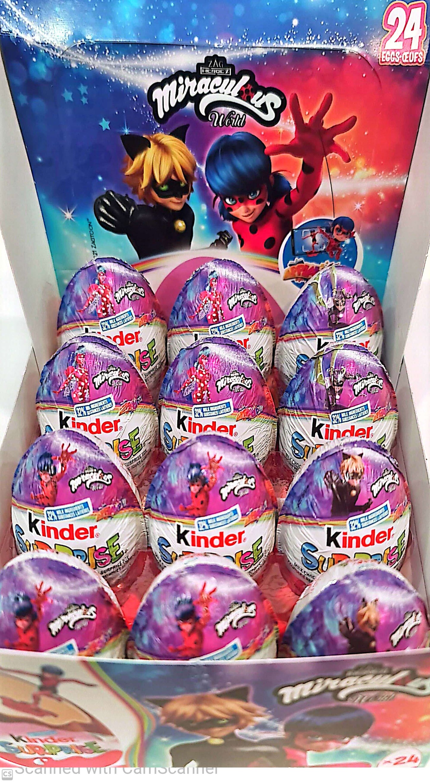 Kinder Surprise egg girls single (24/box)