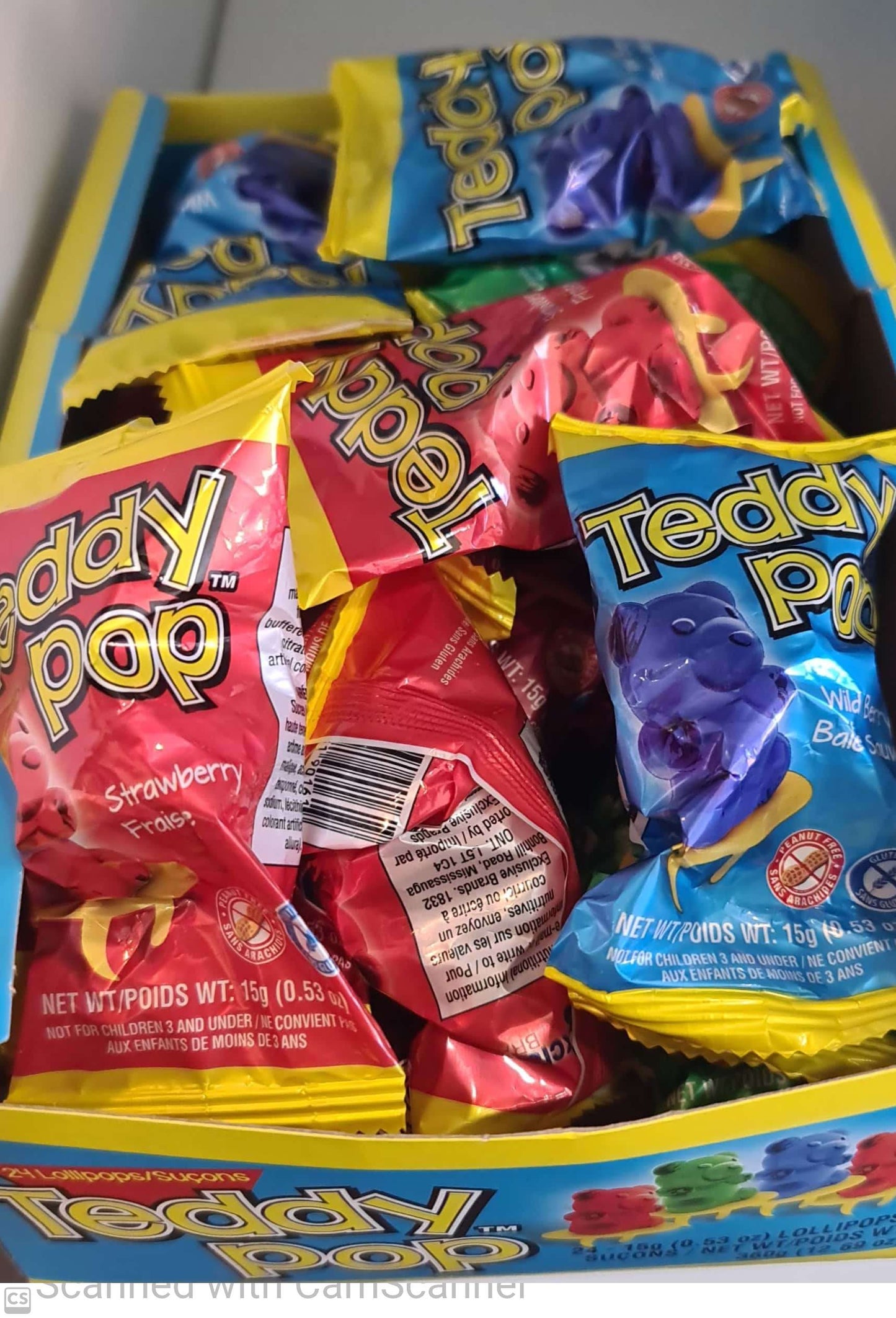 Teddy pop candy bag 15g