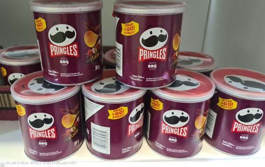 Pringles BBQ small can 37g