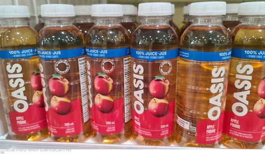 Oasis Apple juice 300ml (yellow)
