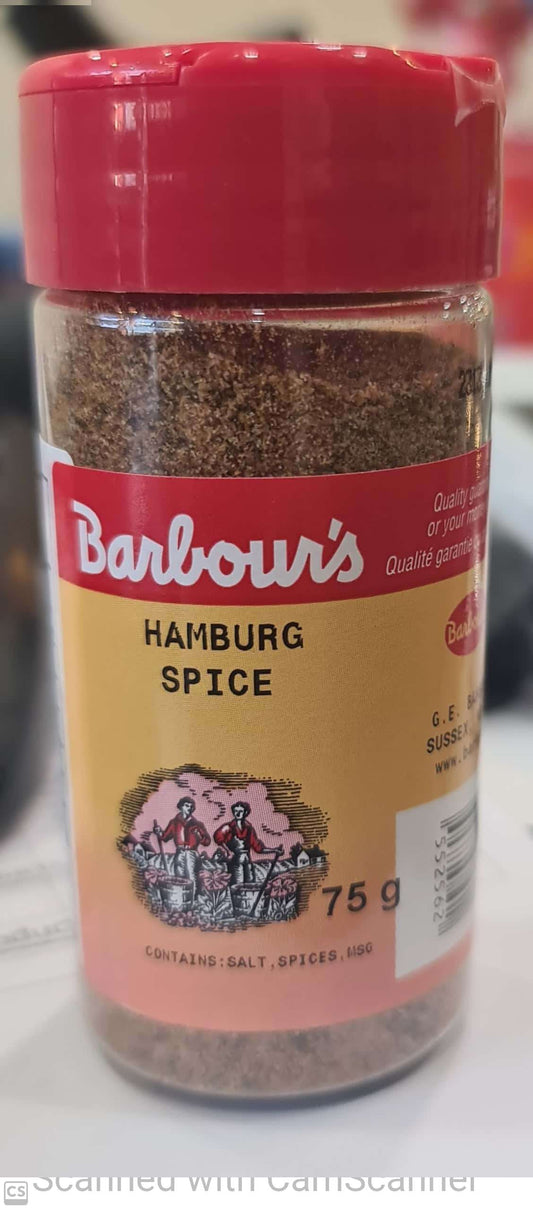 Barbour's Hamburg spice 75g