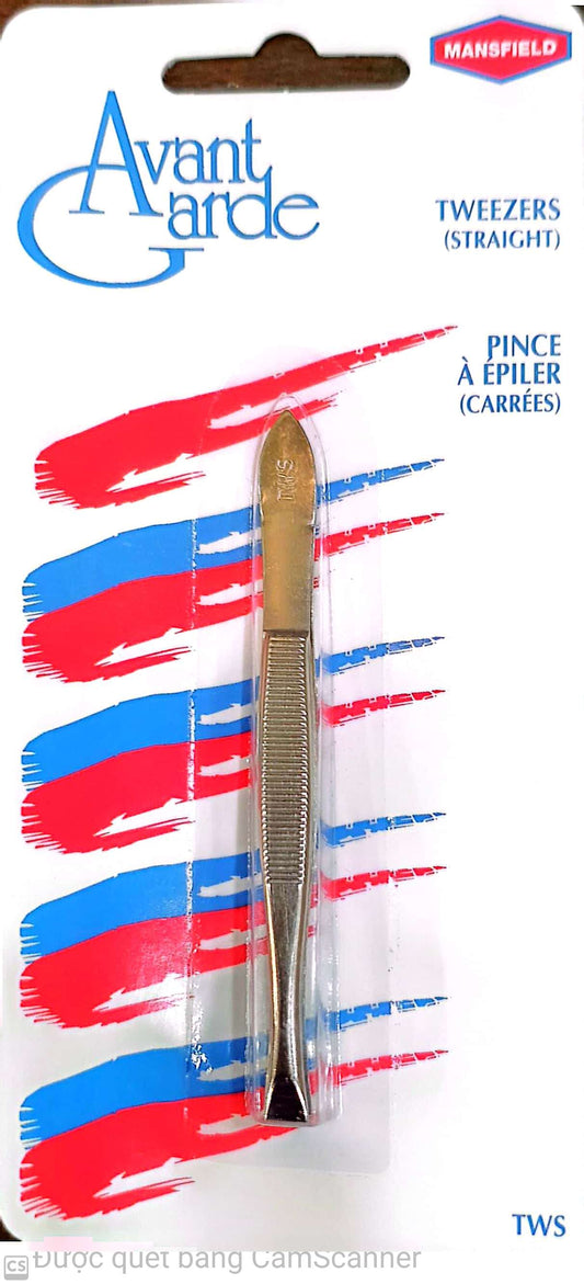 Mansfield Tweezers straight 3.5"