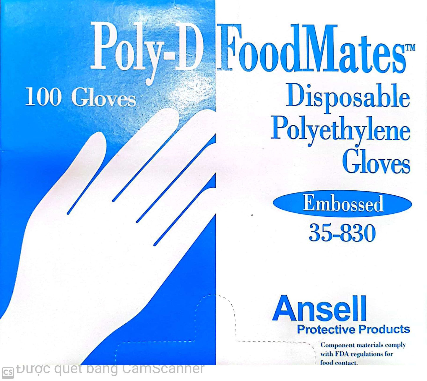 PE Gloves large 100/box