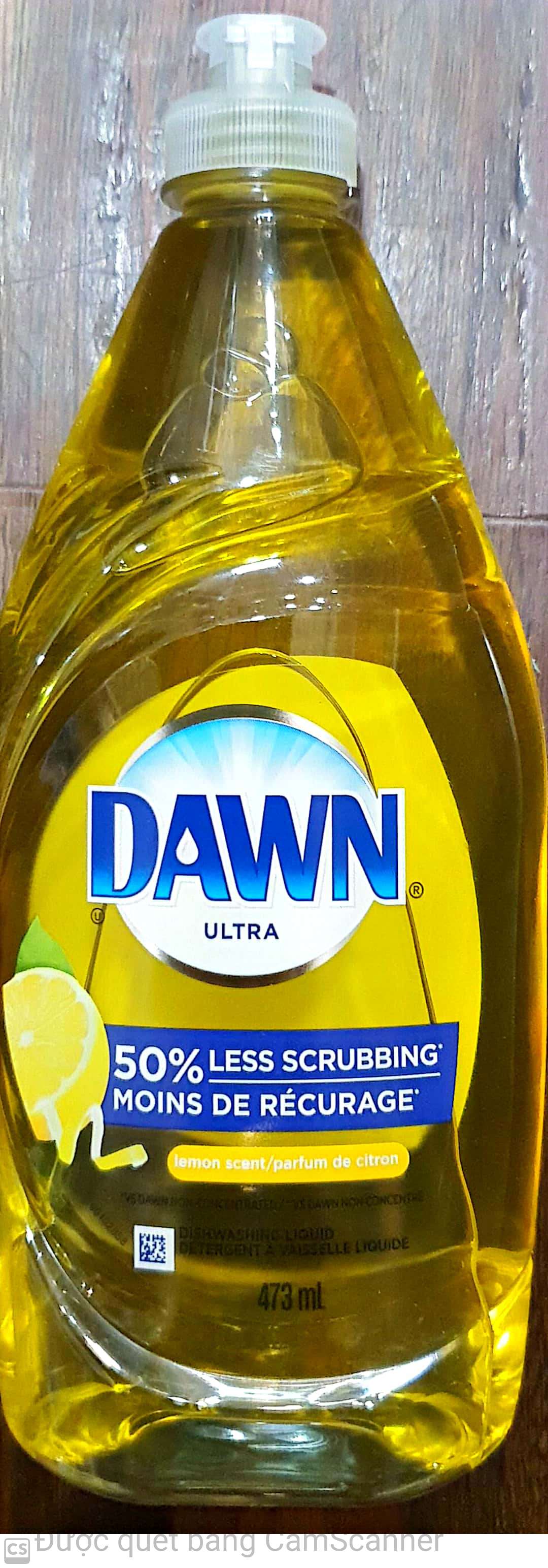 Dawn dish washing liquid lemon scent 473ml
