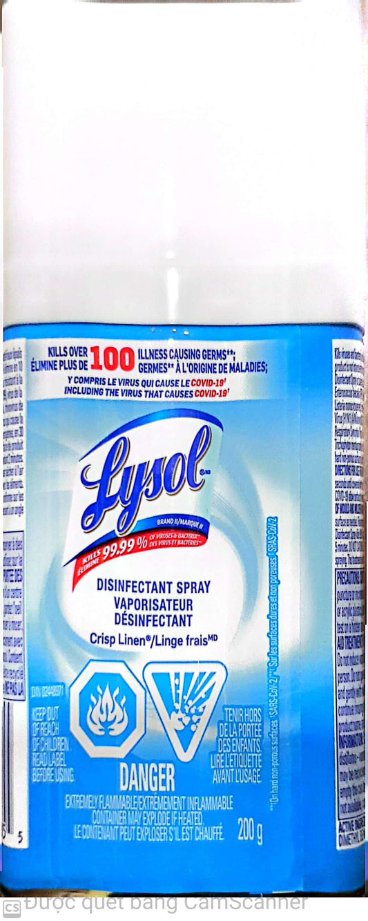 Lysol disinfectant spray 200g