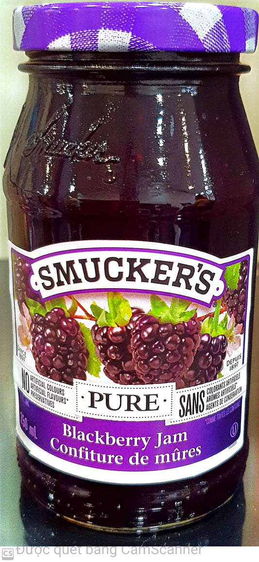 Smucker's Blackberry jam 250ml