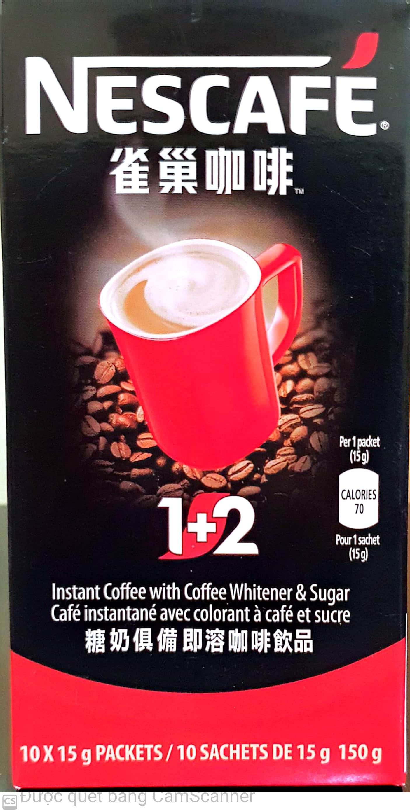 Nescafe 1+2 instant coffee 100g