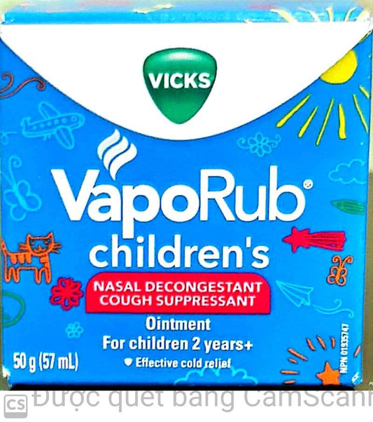 Vapo rub Ointment children 50g