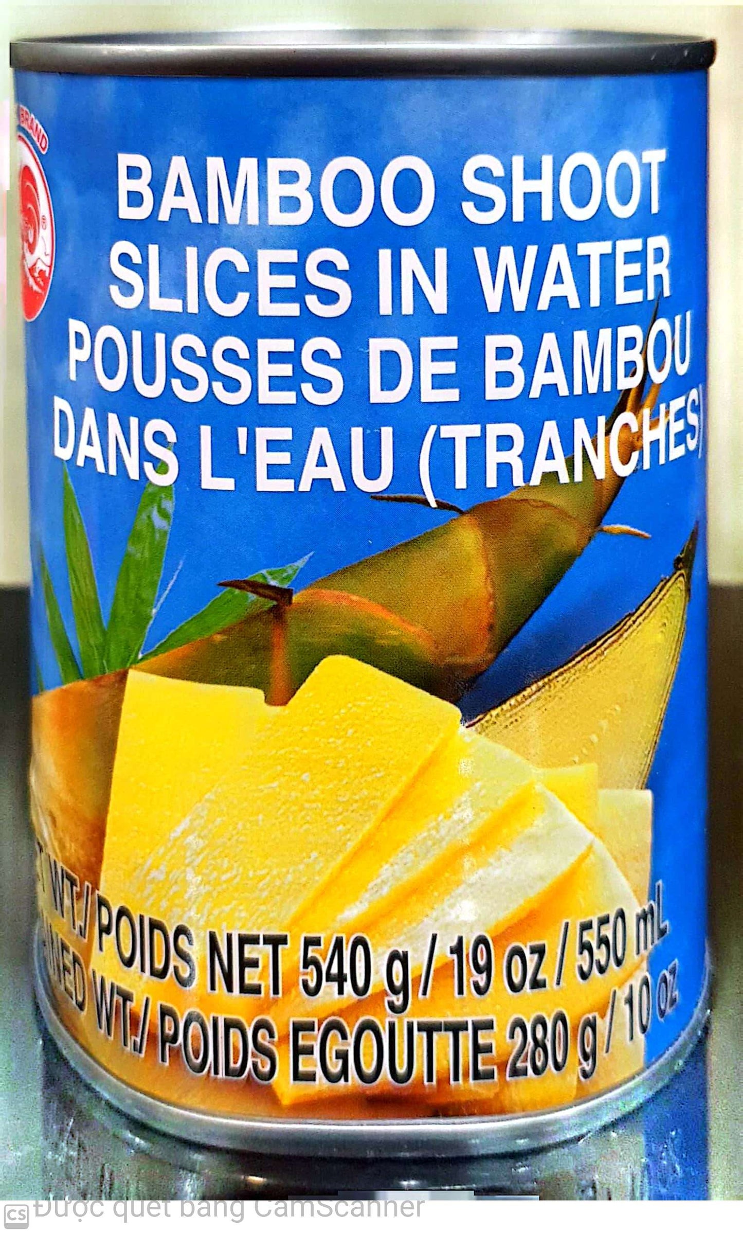 Bamboo shoot slices in water 540g