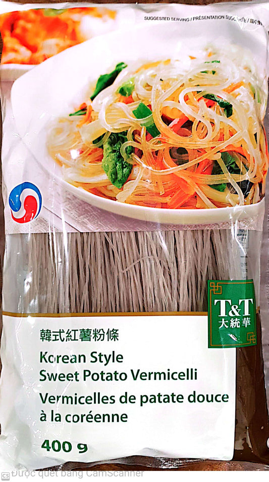 T&T Korean style weet potato vermicelli 400g