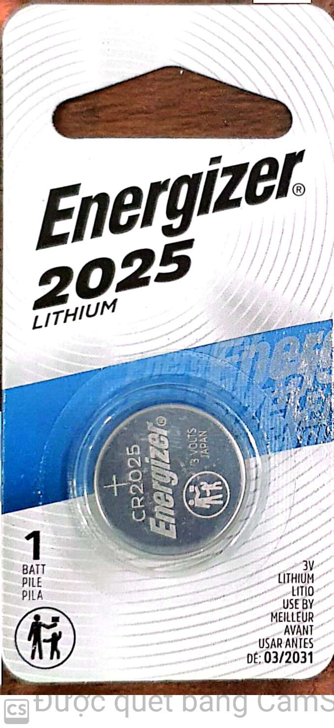 Energizer 2025 lithium 1ea
