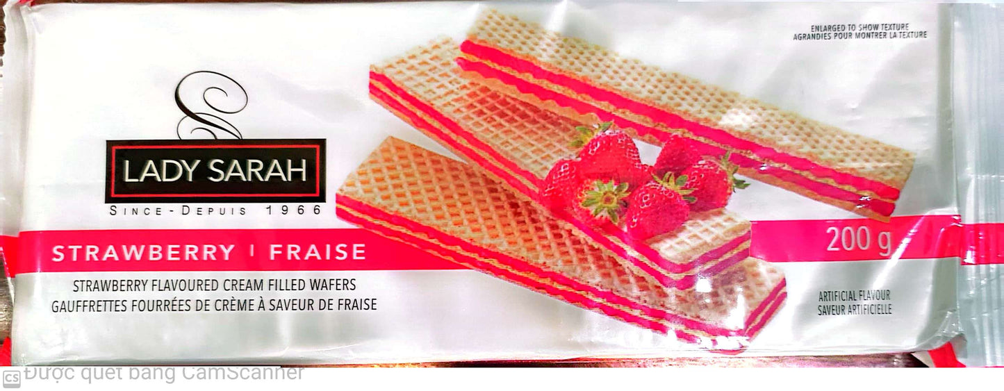 Lady sarah Strawberry Wafers