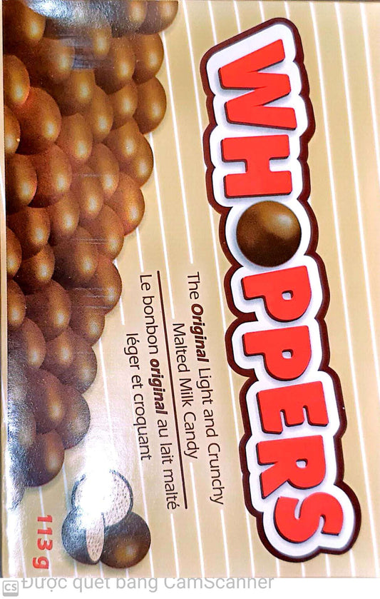 Whoppers Milk candy 113g