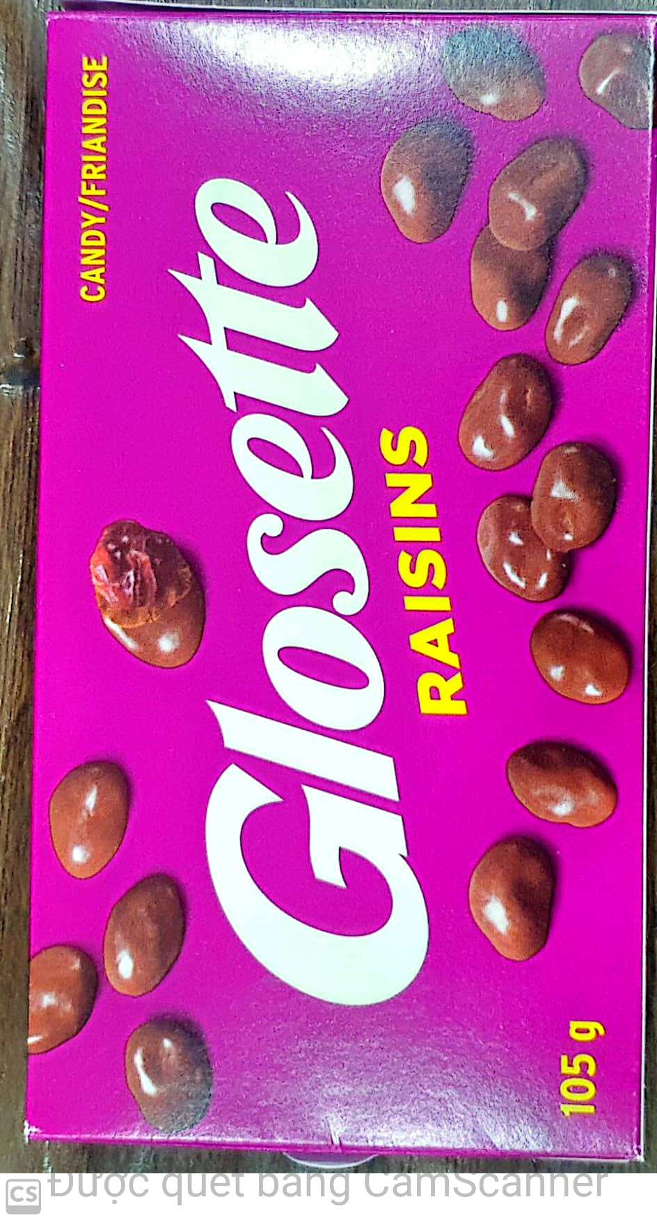 Glosette Raisins 105g