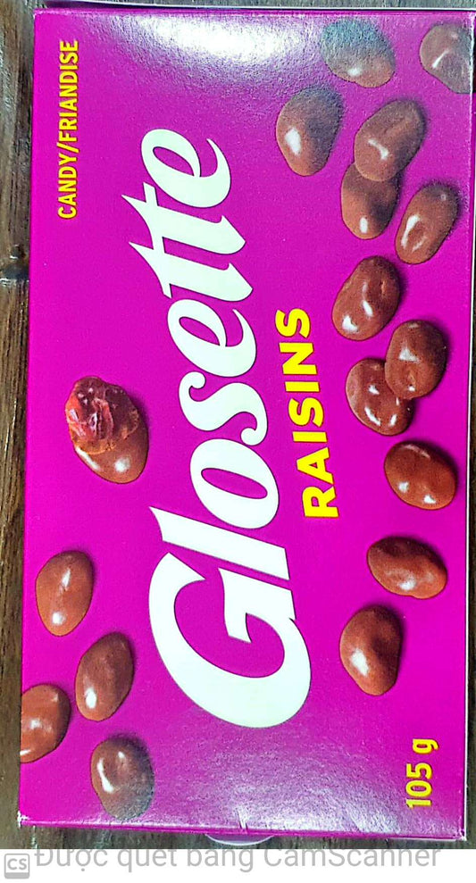Glosette Raisins 105g