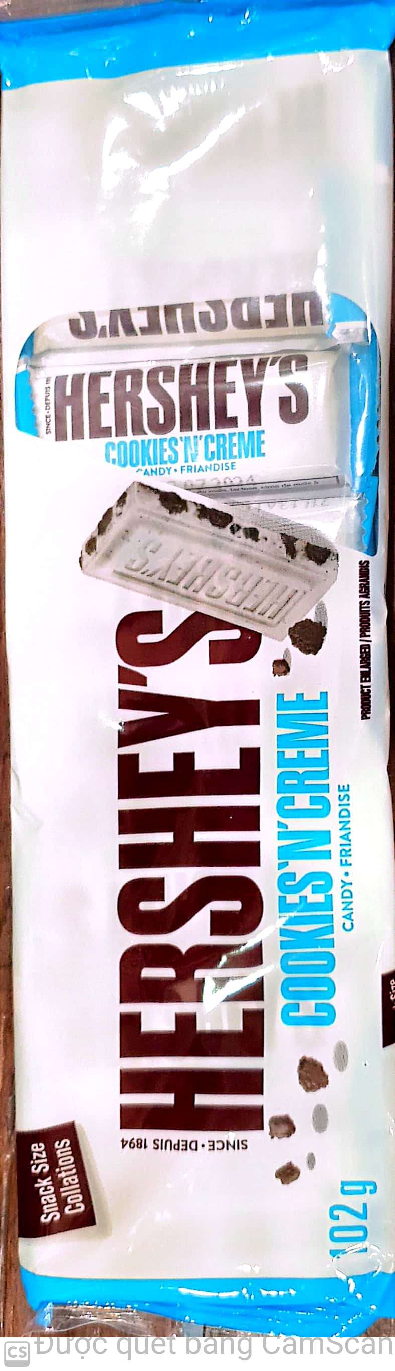 Hershey's Cookie creme 102g