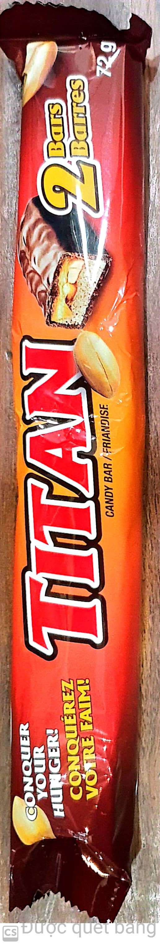 Titan Chocolate bar 72g