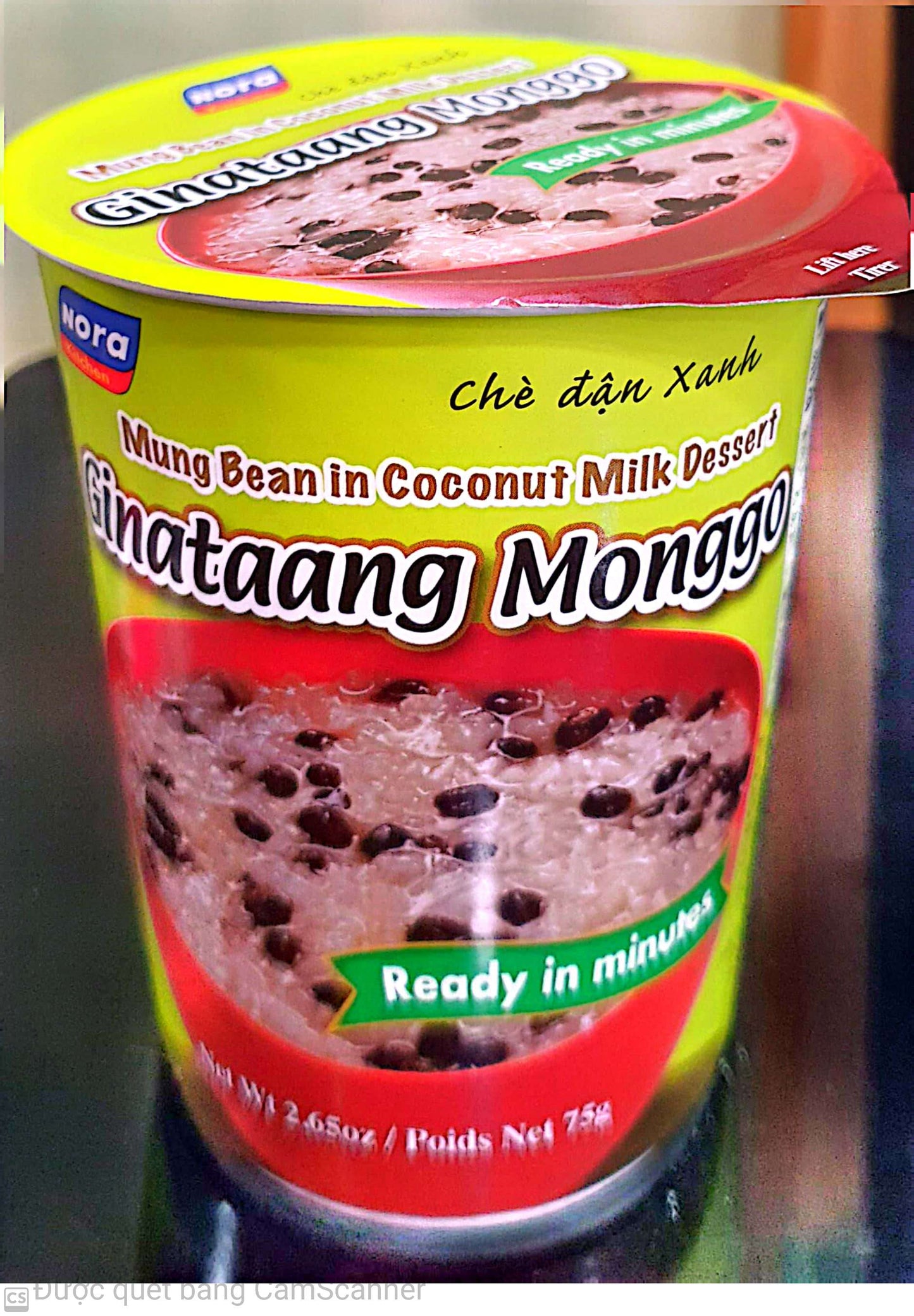 Nora Ginatang monggo (sweet soup with mungbean) 75g